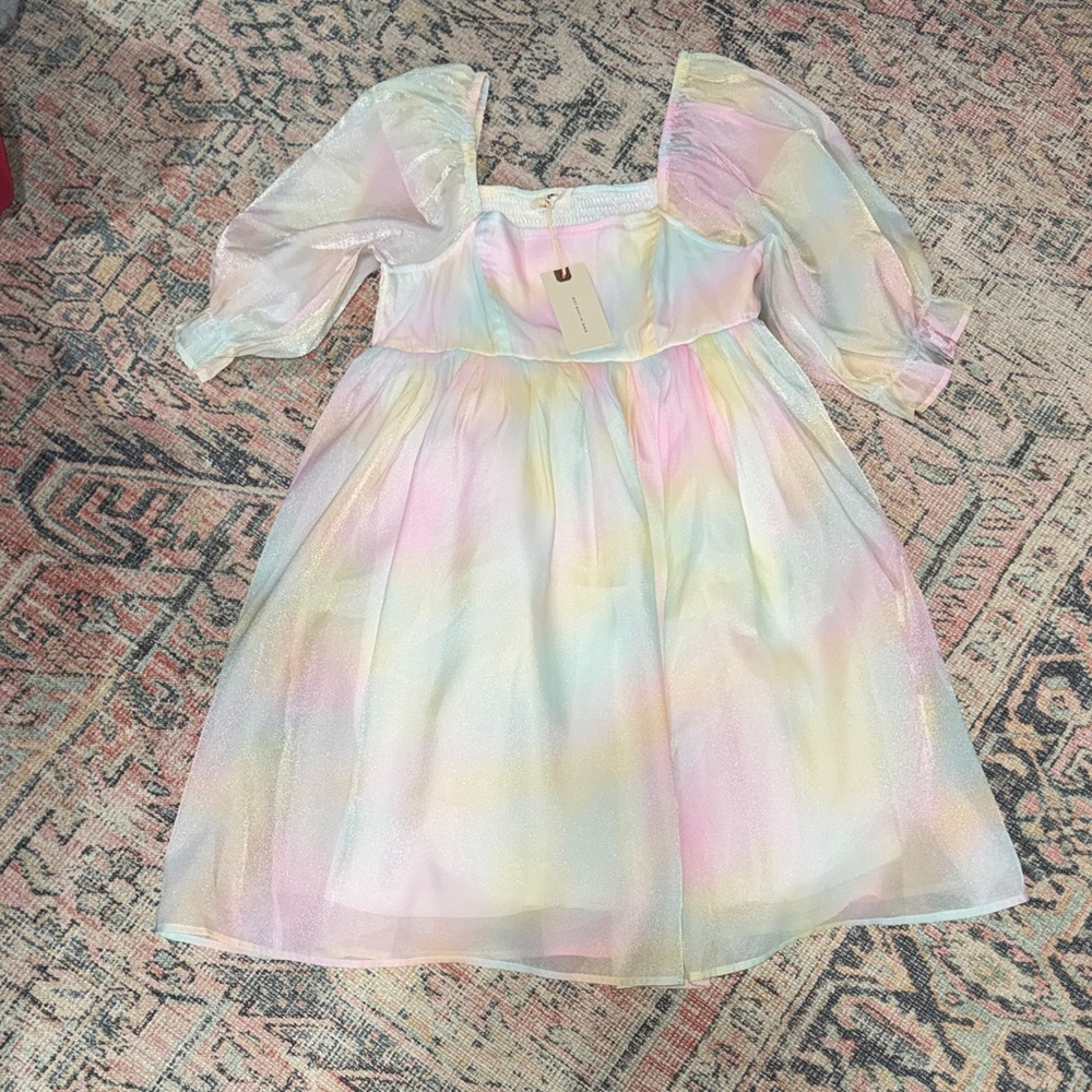 Dreamy Pastel Mini Dress